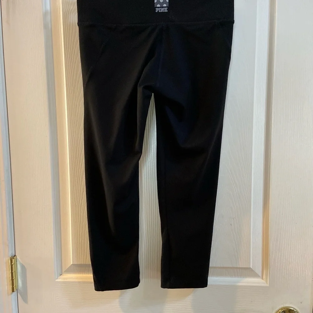 Pink ultimate Womens Cropped Leggings, XS - Picture 4 of 8